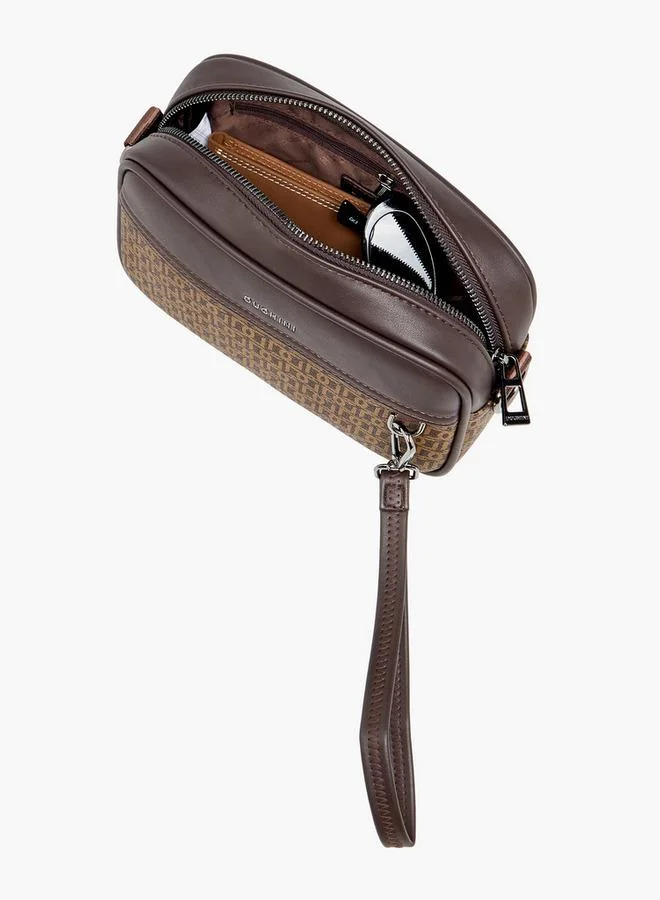 DUCHINI  Men Monogram Print Crossbody Bag for Men | Best Price UAE